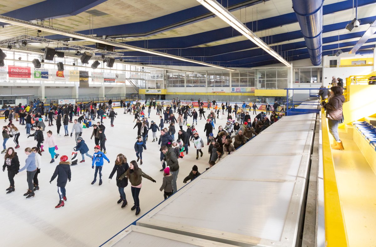 La patinoire de Caen la mer Caen la mer
